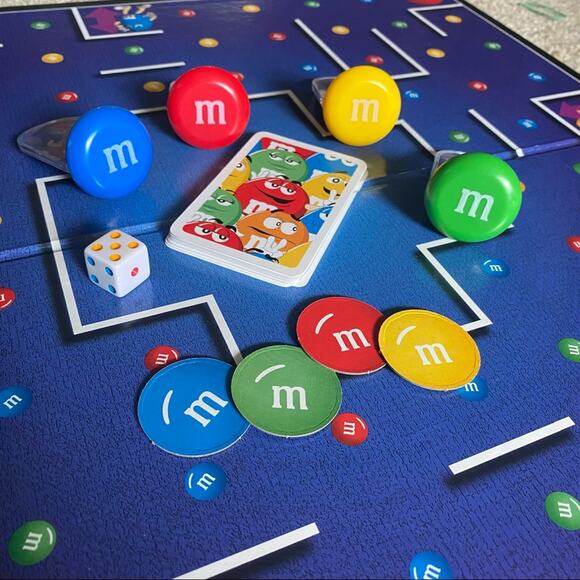 Roseart M&M's Candy Brand 1999 Party Game incomplete - Picture 8 of 8